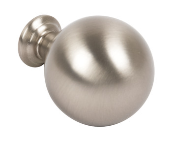Odessa Knob D30x40mm Zinc Alloy Steel Steel Effect