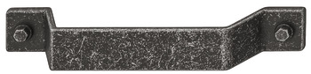 Factory D Handle Zinc Alloy Iron Eff 160mm Fixing Centres