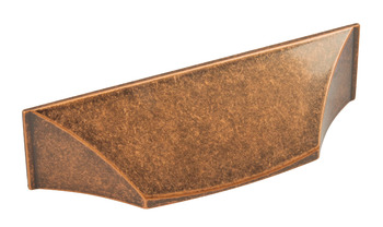 Augusta Cup Handle Zinc Alloy Antique Copper 96mm Fixing Centres