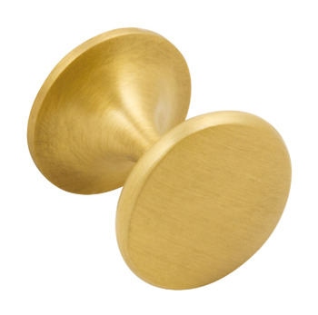 Chloeu Knob Brass Bru Brass D32/30x34mm