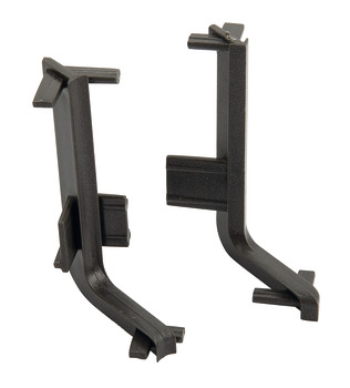 Gola System B+ Profile Conn.Int/Ext Crn Plastic Grey