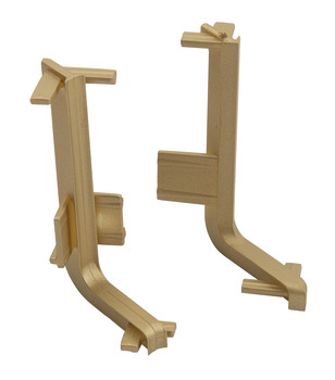 Gola System B+ Profile Conn.Int/Ext Crn Plastic Brs