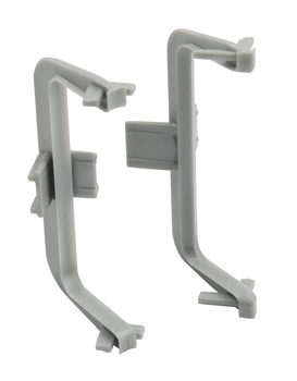 Gola System C+ Profile Conn.Int/Ext Crn Plastic Silver