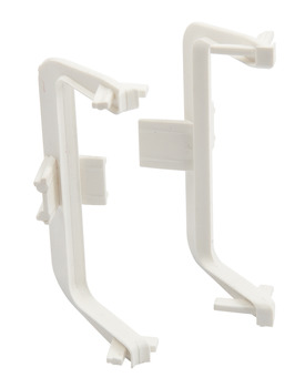 Gola System C+ Profile Conn.Int/Ext Crn Plastic Wht