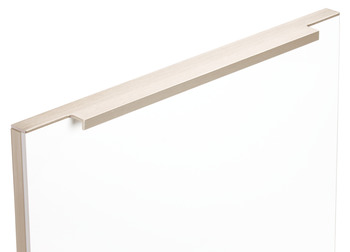 Portobello Profile Handle Aluminium Stainless Steel Eff 348mm