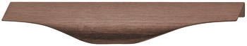 Noma Profile Handle Aluminium Antique Bronze 128mm Fixing Centres