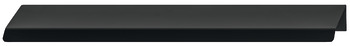 Curve Profile Handle Aluminium Matte Black 128mm Fixing Centres