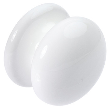 Victoria Knob Ceramic White D38x30mm