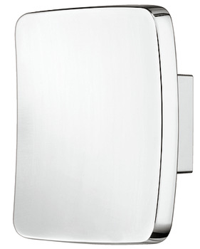 Flynn Knob Zinc Alloy Polished Chrome 57x57mm