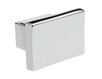 Lara Knob Zinc Alloy Polished Chrome 16mm Fixing Centres