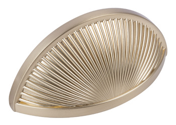 Crawford Cup Handle Zinc Alloy Gold Chpg 76mm Fixing Centres
