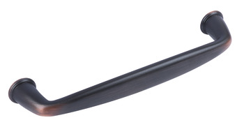 Kane Pull Handle Zinc Alloy Oil Rub Brz 128mm Fixing Centres