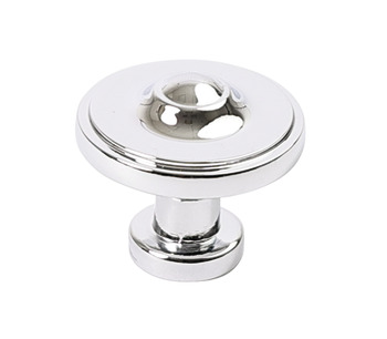 Ariel Knob Zinc Alloy Polished Chrome D33x29mm
