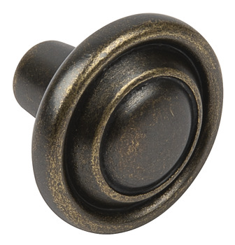 Eden Knob Zinc Alloy Antique Brass D32x25mm