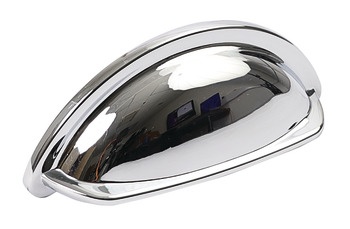 Ariel Cup Handle Zinc Alloy Polished Chrome 76mm Fixing Centres