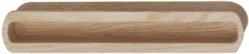 Halkin Inset Handle Unfin Oak 210x40x17mm