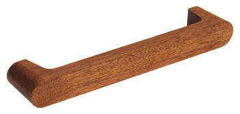 Contact D Pull Handle Lacq Walnut 160mm Fixing Centres
