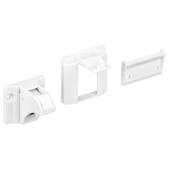 Door/Cabinet Magnetic Lock Plastic Wht 245.41.761