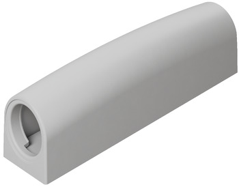 Free Push Catch Housing D10x60mm SF Grey