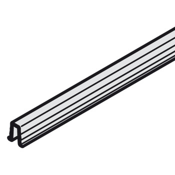 Slido F-Li21 Btm Trk Sgl 3.5m Rib Plastic Grey