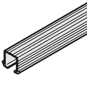 Slido F-Li21 Top Trk Sgl GV 2.5m Aluminium Brt