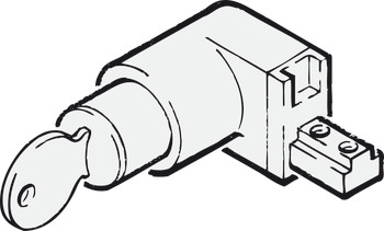 Hawa Clipo 36GPK+GPPK PushButton Lock RH