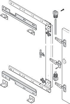 Accuride 1316 Syncro Control System 550mm
