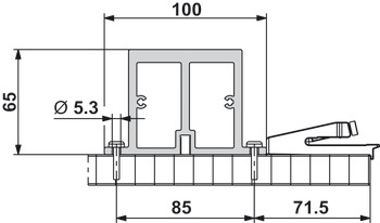 Hawa F.Conc 25 Reinforce Profile+Plt