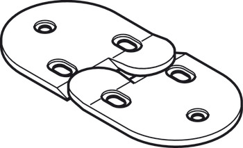 Hawa Multifold 30/W Interlocking Fitting