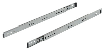 2601 BB Side Drawer Runner Full 45kg 400mm Bright Zinc Plated
