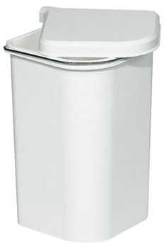 Pico Vanity Waste Bin 5L Plastic White