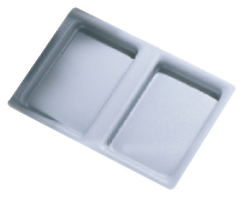 One2Four Bin Lid 21L Plastic Aluminium Grey