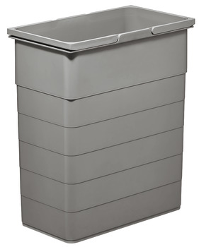 One2Five+Seven Bin 230x412x470mm Lt Grey