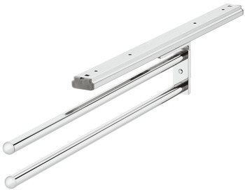 Towel Rail 2-Arm 440mm Aluminium PC