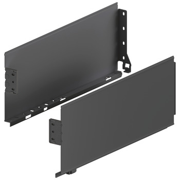 MX Std Sgl Drawer Sides 150/350mm Steel Antique
