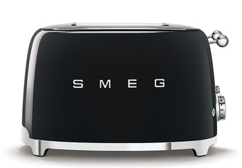 Smeg FAB TSF03BLUK Toaster 4 Slc Black