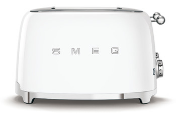 Smeg FAB TSF03WHUK Toaster 4 Slc Wht