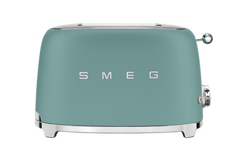 Smeg FAB TSF01EGMUK Toaster 2 Slc E.Grn