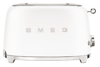 Smeg FAB TSF01WHMUK Toaster 2 Slc M.Wht