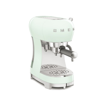 Smeg FAB ECF02PGUK Esp Coffee Mch P.Grn
