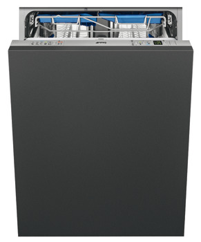 Smeg D1323BL Dishwshr Int 13P Black