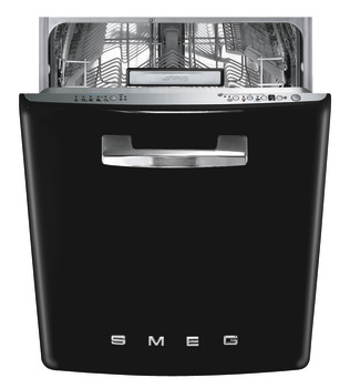 Smeg FAB DIFABBL Dishwshr BI 13P Black