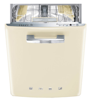 Smeg FAB DIFABCR Dishwshr BI 13P Crm