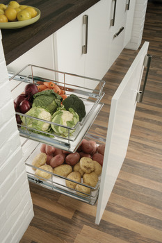 Veg Basket Acrylic Inserts 300mm White 545.18.791