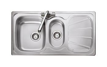 Rectangle Baltimore BL9502 1.5B Sink Rev Stainless Steel