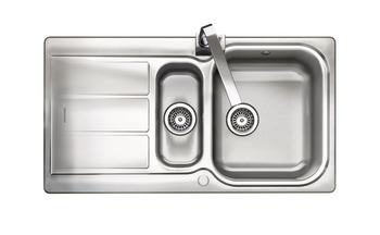 Rectangle Glendale GL9502 1.5B Sink Rev Stainless Steel