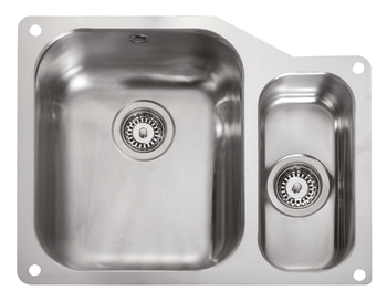 Rectangle Atl.Classic UB3515 1.5B Sink RHHB Stainless Steel