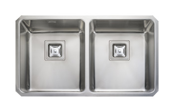 Rectangle Atl.Quad QU3434 2.0B Sink UH Stainless Steel