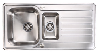 Hafele Abbey 1000mm 1.5B Sink Rev Stainless Steel