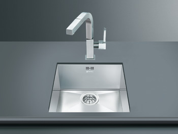 Smeg Quadra VSTQ40-2 1.0B Sink UH Stainless Steel
